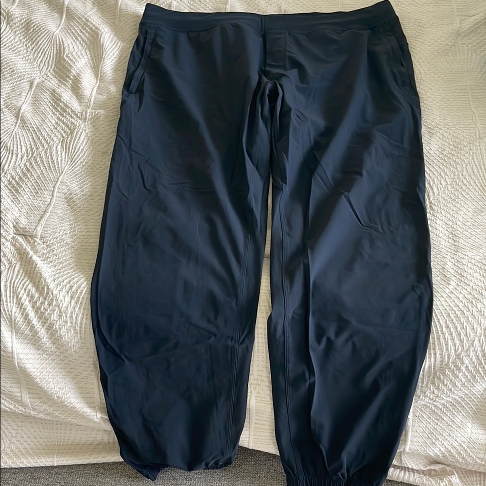 Blue and Black CRZ YOGA Men's Sweatpants & Joggers